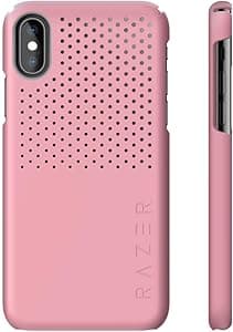Razer Arctech Slim Custodia per iPhone XS, Rosa (Quartz/Pink)