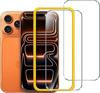 iVoler 2 Pezzi Pellicola Vetro Temperato per iPhone 17 Pro Max 6.9 Pollici, con Strumenti di Installazione, Pellicola Prottetiva Anti Graffio, Durezza 9H, HD Trasparente, Senza Bolle