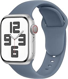 SRena SBC1 for Cinturino Apple Watch 38 40 41 42 44 45 46 mm,Ultra e Ultra 2,SE,Serie 7/8/9/10 - Compatibile con Tutti i Modelli,Blu Tempesta